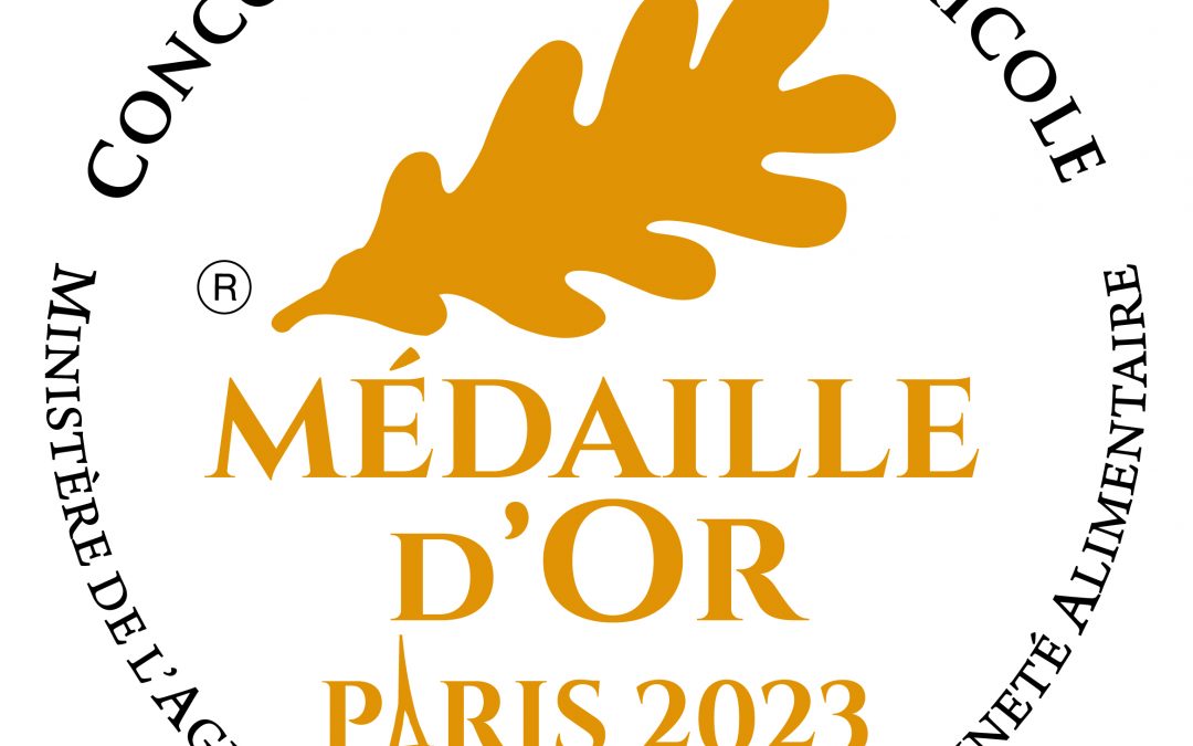Médaille d’Or à Paris
